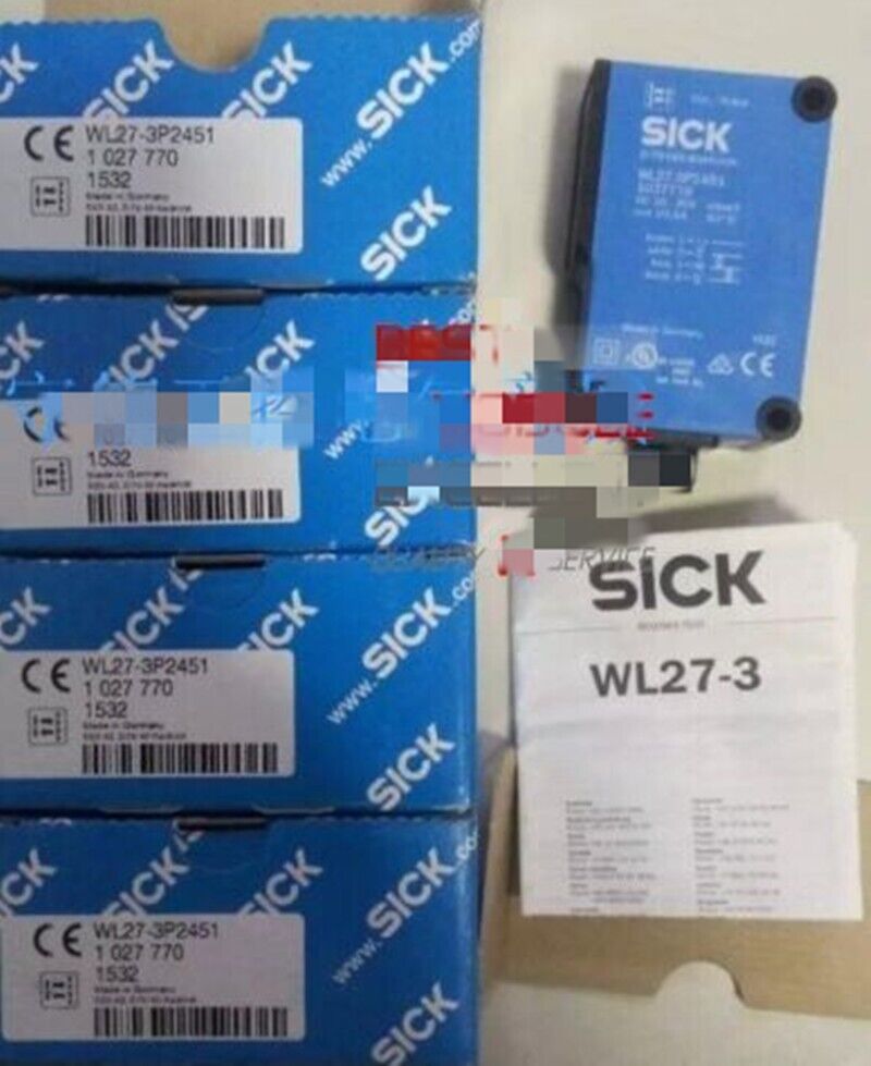 SICK WL27-3P2451 Reflective Photoelectric Sensor - High Performance - SICK
