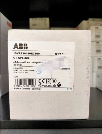 ABB CT-APS.22S Time Relay 0.05s-300h - New in Box - ABB