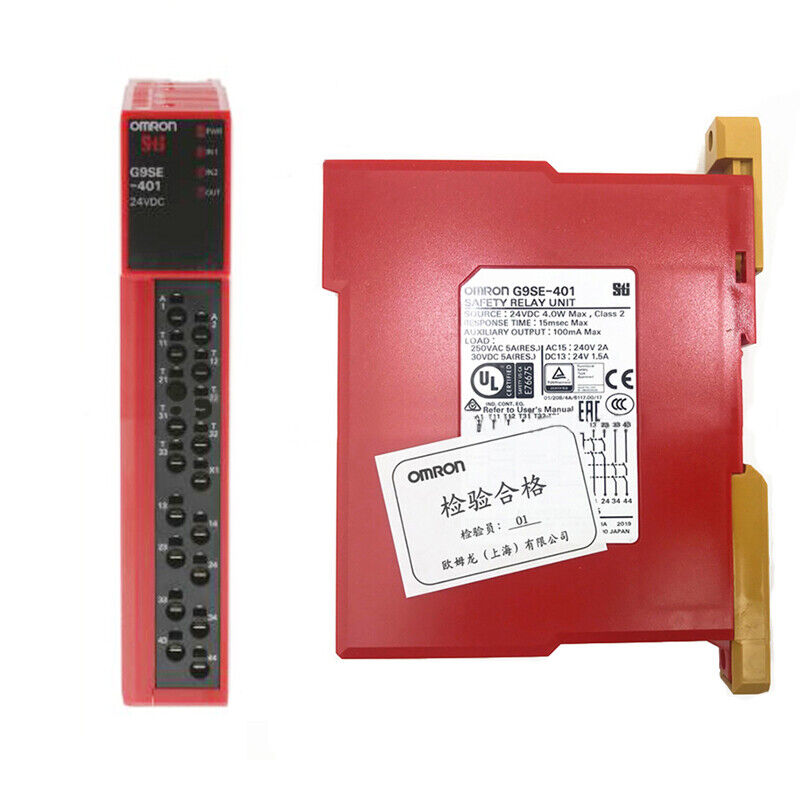 1PC Omron G9SE-401 Safety Relay 24VDC - Reliable Protection - OMRON