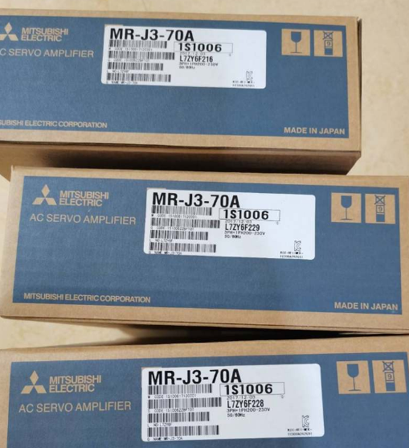 1 PC New MITSUBISHI MR-J3-70A AC Servo Drive Amplifier MRJ370A #S mitsubishi