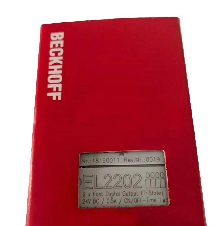 Original Package Terminal Output Module EL2202 #S - Quality Solution - ORIGINAL