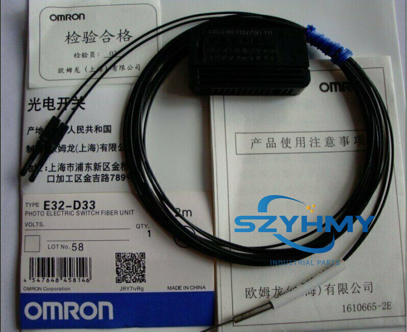 Omron E32-D33 Photoelectric Switch Fiber Unit - 1 Piece - OMRON
