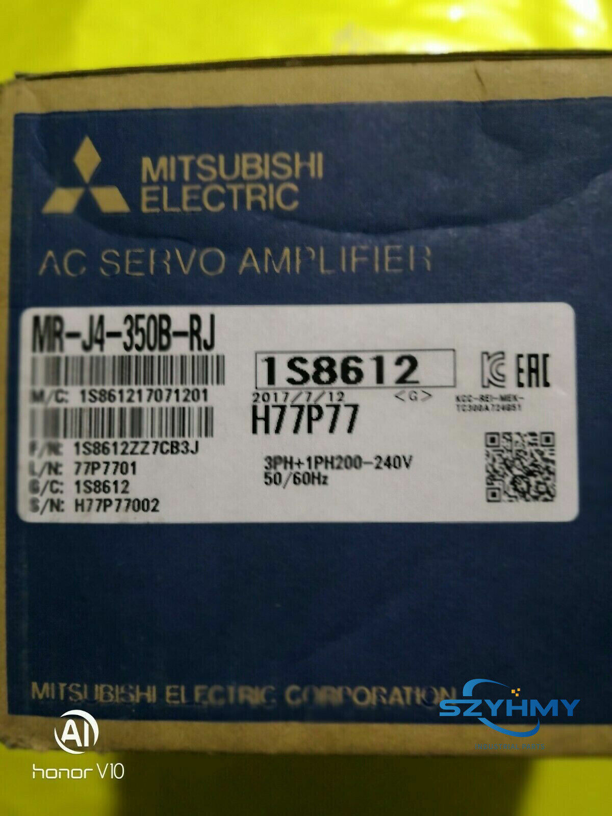 MITSUBISHI MR-J4-350B-RJ New Servo Drive - MITSUBISHI