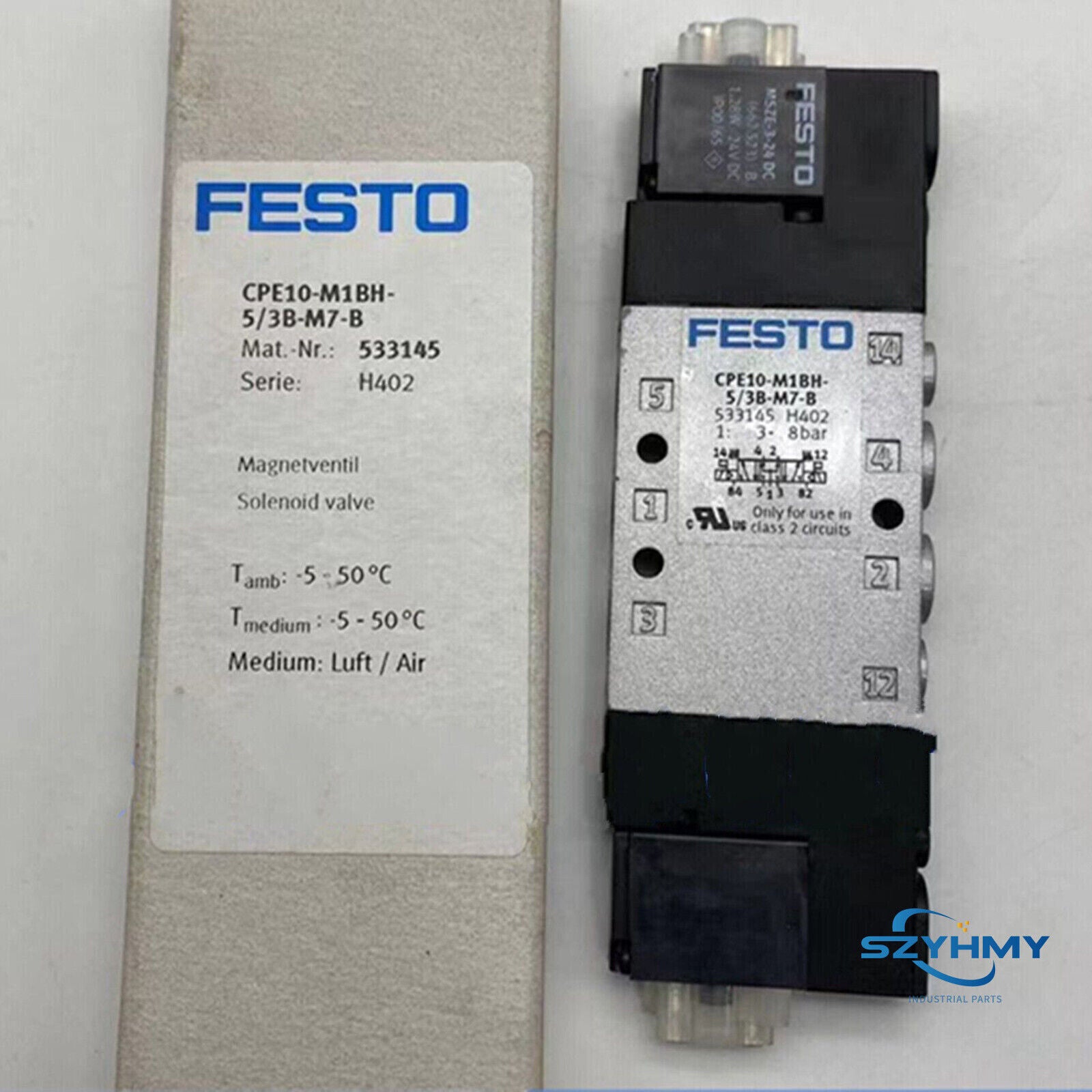 FESTO CPE10-M1BH-5/3B-M7-B 533145 Solenoid Valve - 1PC - FESTO
