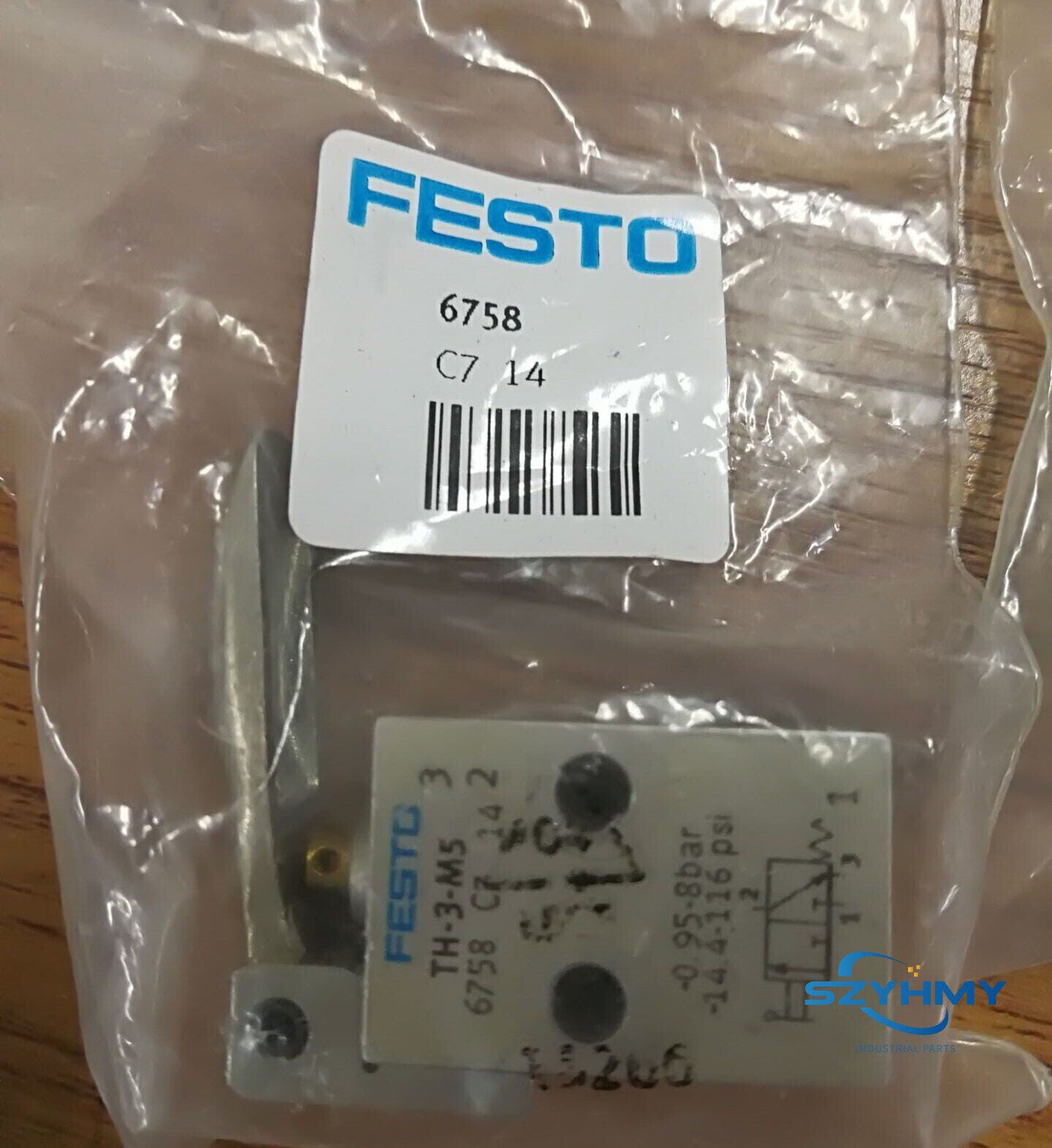 FESTO TH-3-M5 6758 Valve – High Performance Pneumatic Component - FESTO