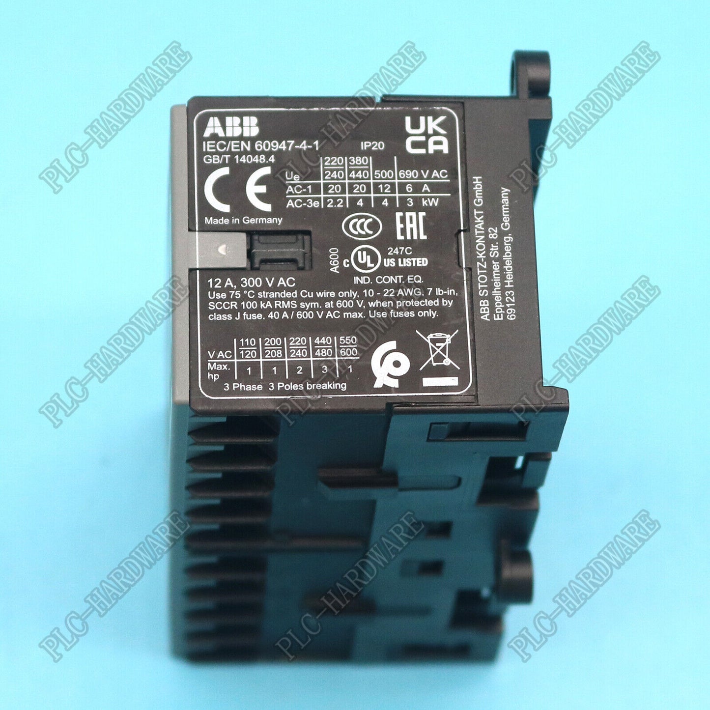 ABB VBC6-30-10 DC Control Contactor 24VDC for Reliable Performance - ABB
