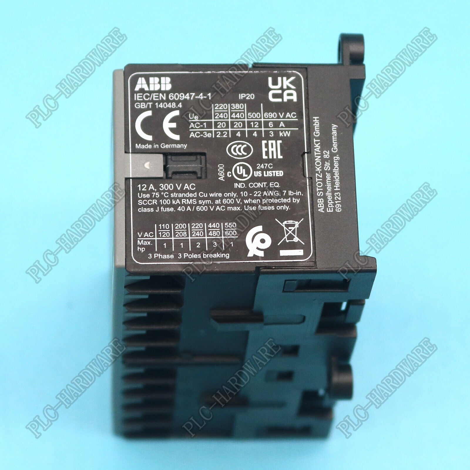 ABB VBC6-30-10 DC Control Contactor 24VDC for Reliable Performance - ABB