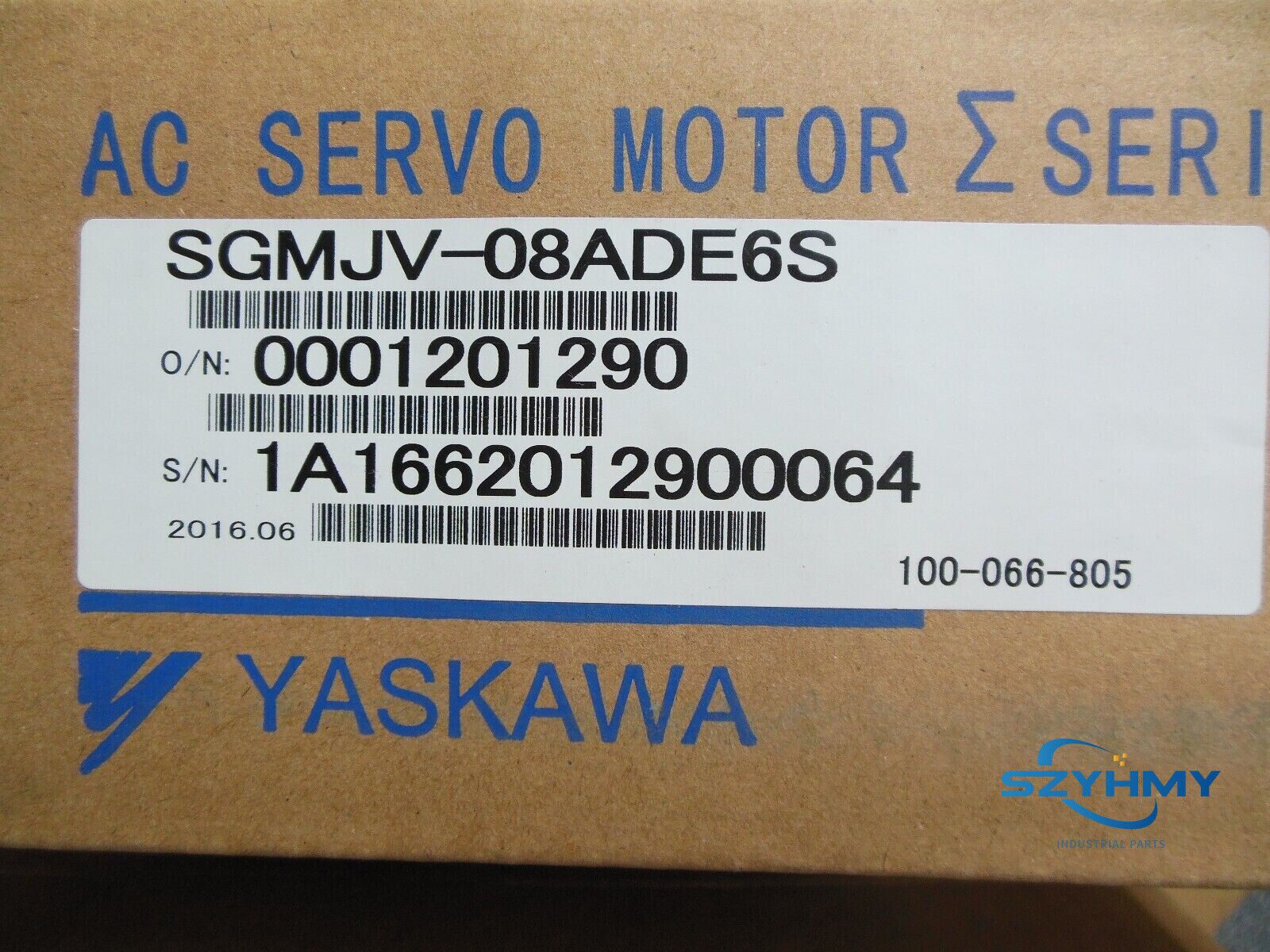 YASKAWA SGMJV-08ADE6S Servo Motor New In Box - YASKAWA