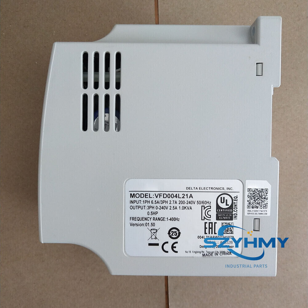 Delta VFD004L21A 0.4kW 220V Frequency Converter Inverter - DELTA