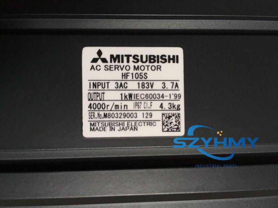 Mitsubishi HF105S AC Servo Motor New In Box - MITSUBISHI