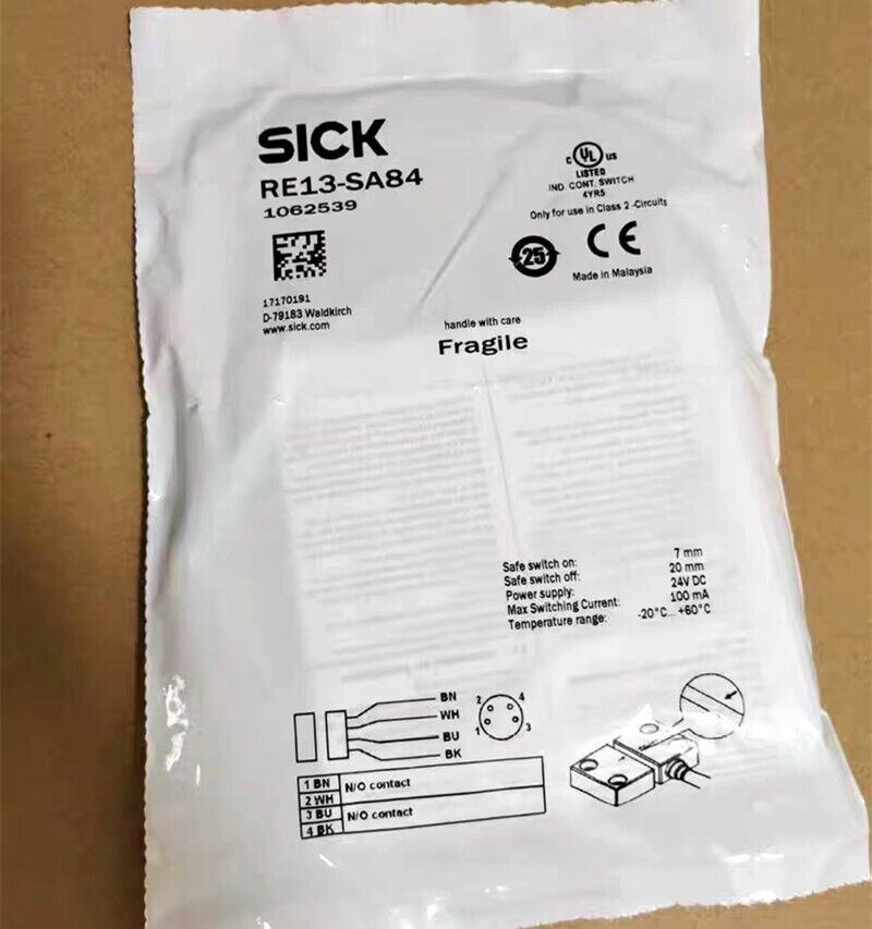 NEW SICK RE13-SA84 Safety Sensor for Reliable Industrial Use - SICK