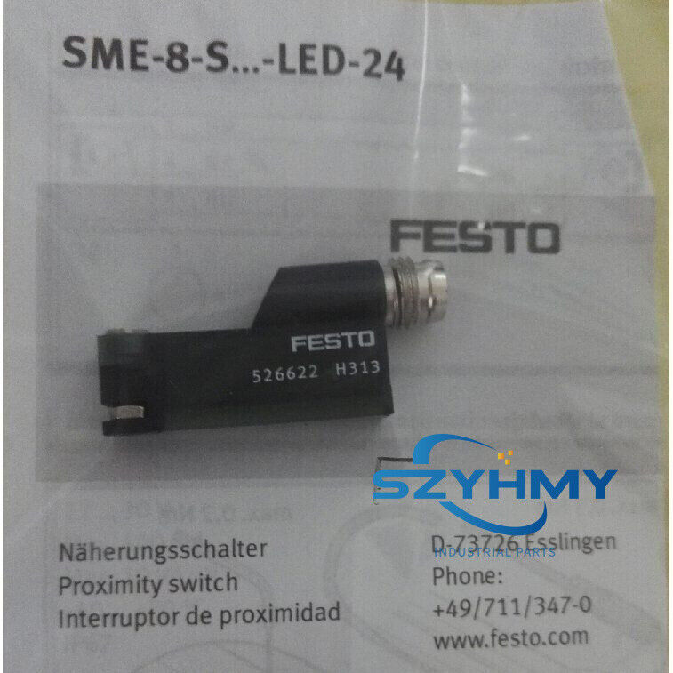 FESTO SME-8-SL-LED-24 Proximity Switch - New Model 526622 - FESTO