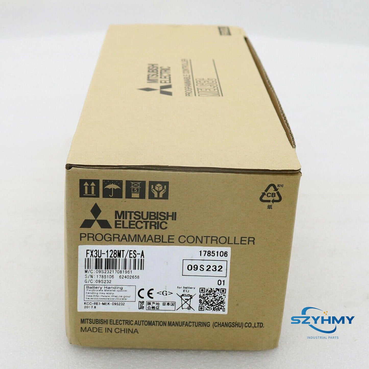 Mitsubishi FX3U-128MT/ES-A Programmable Logic Controller - 1PC - MITSUBISHI