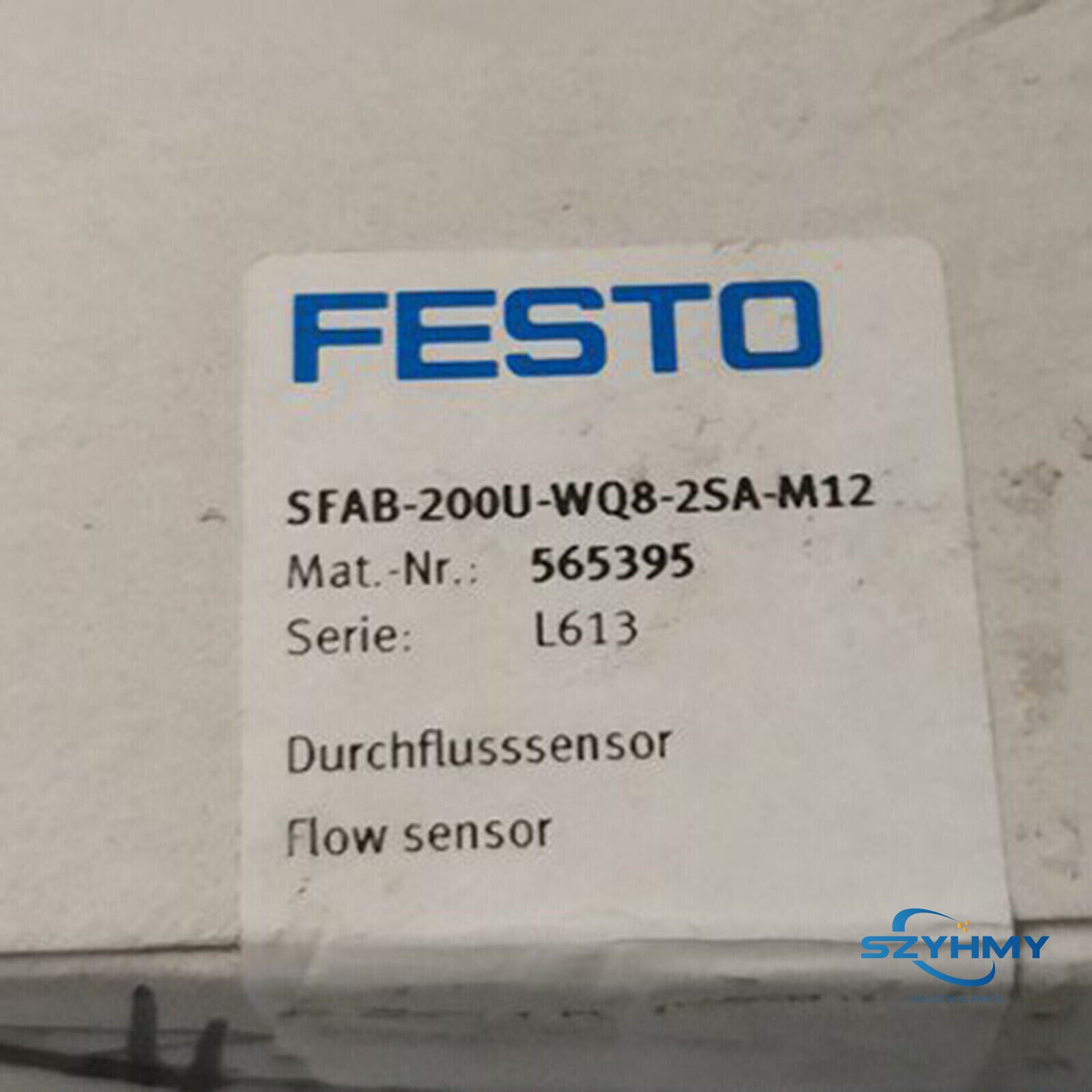 FESTO SFAB-200U-WQ8-2SA-M12 Flow Sensor - New 1PCS - FESTO