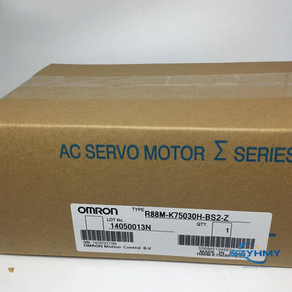 Omron R88M-K75030H-BS2-Z Servo Motor - 1PC New in Box - OMNRON