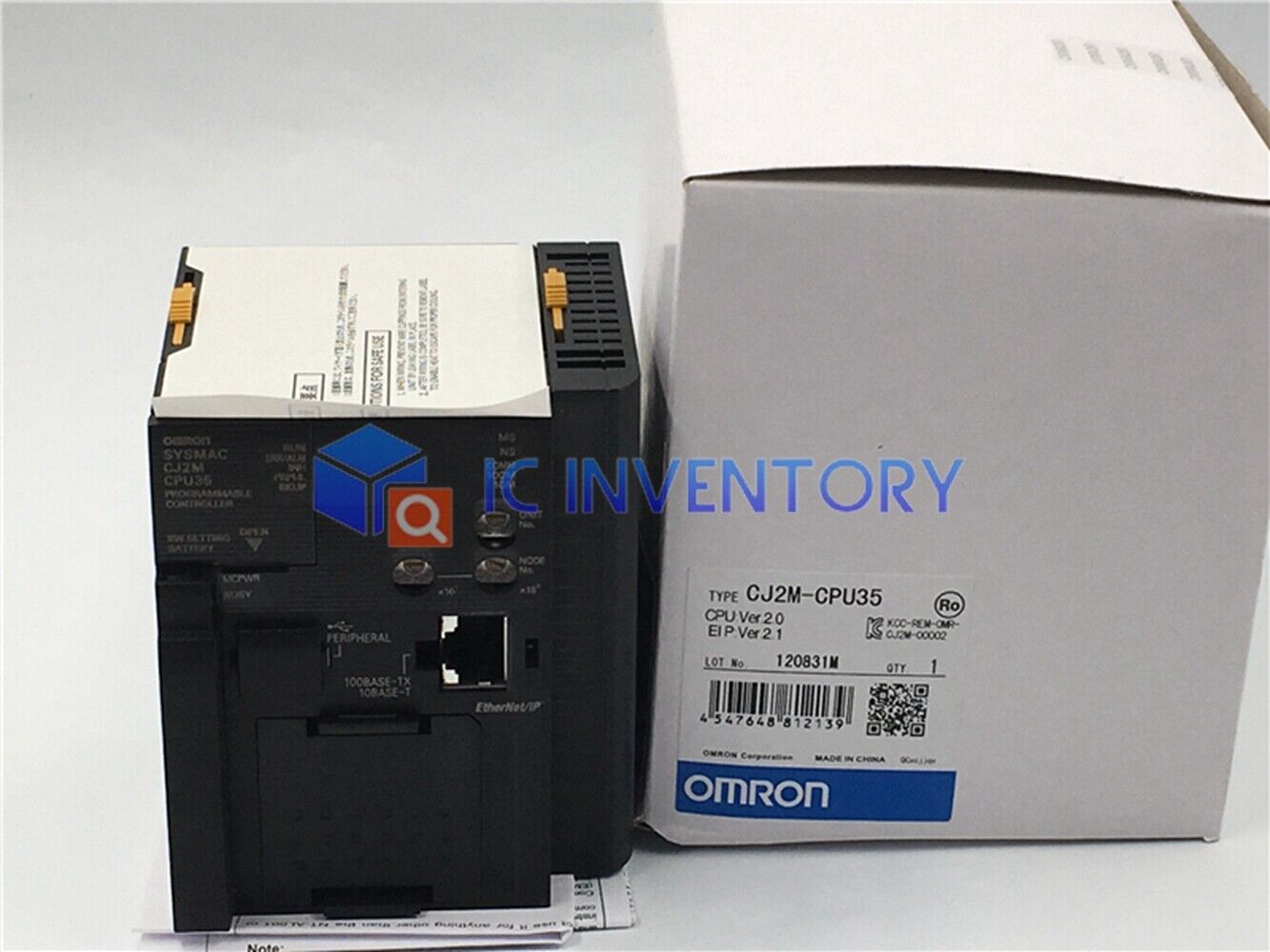 Omron CJ2M-CPU35 Programmable Controller - Brand New in Box - OMRON
