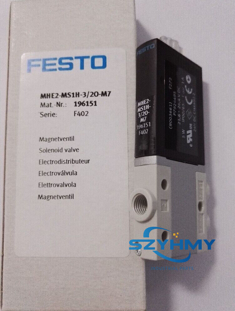 Festo MHE2-MS1H-3/2O-M7 196151 Solenoid Valve - Quality and Reliability - FESTO