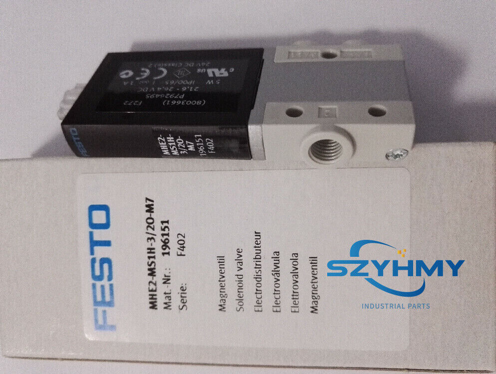 Festo MHE2-MS1H-3/2O-M7 196151 Solenoid Valve - Quality and Reliability - FESTO