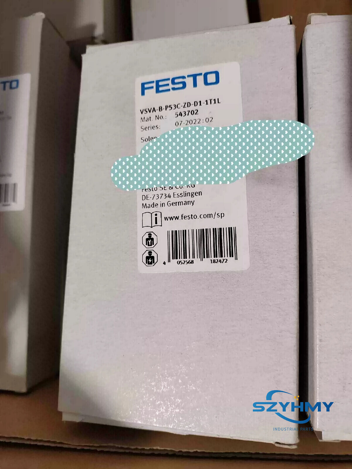 Festo VSVABP53CZD1T1L Solenoid Valve - 1pc New - FESTO