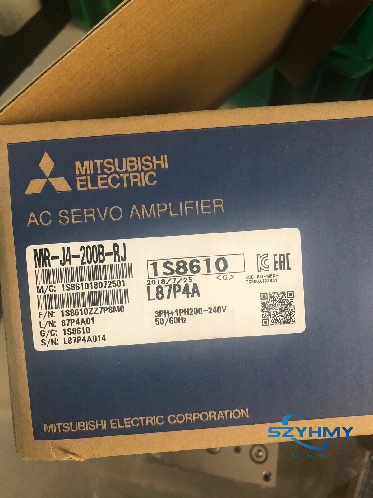 Mitsubishi MR-J4-200B-RJ Servo Drive 200W - MITSUBISHI