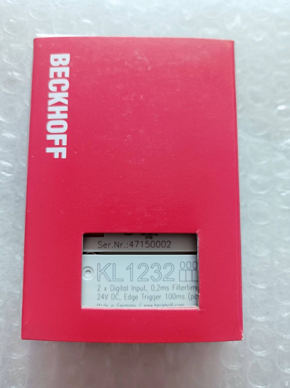 KL1232 Digital Input Module - Original Box 2x Inputs - SINTRA