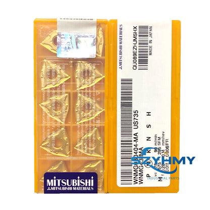 10PCS Mitsubishi WNMG431MA WNMG080404-MA US735 Carbide Inserts - MITSUBISHI