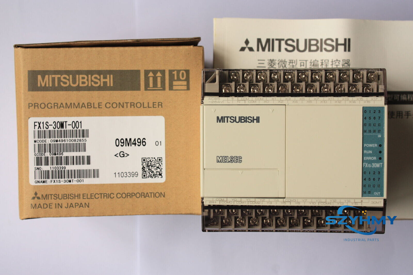 Mitsubishi FX1S-30MT-001 PLC Module - Brand New in Box - MITSUBISHI