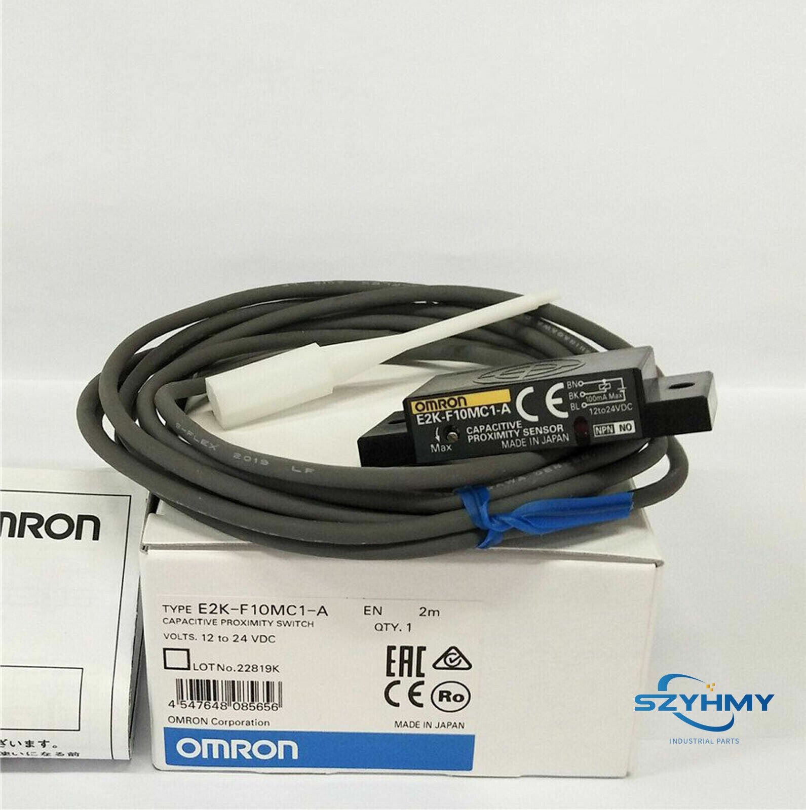 Omron E2K-F10MC1 Proximity Sensor Switch Cable - New - OMRON