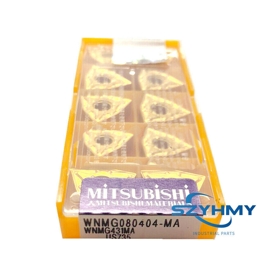 10PCS Mitsubishi WNMG431MA WNMG080404-MA US735 Carbide Inserts - MITSUBISHI
