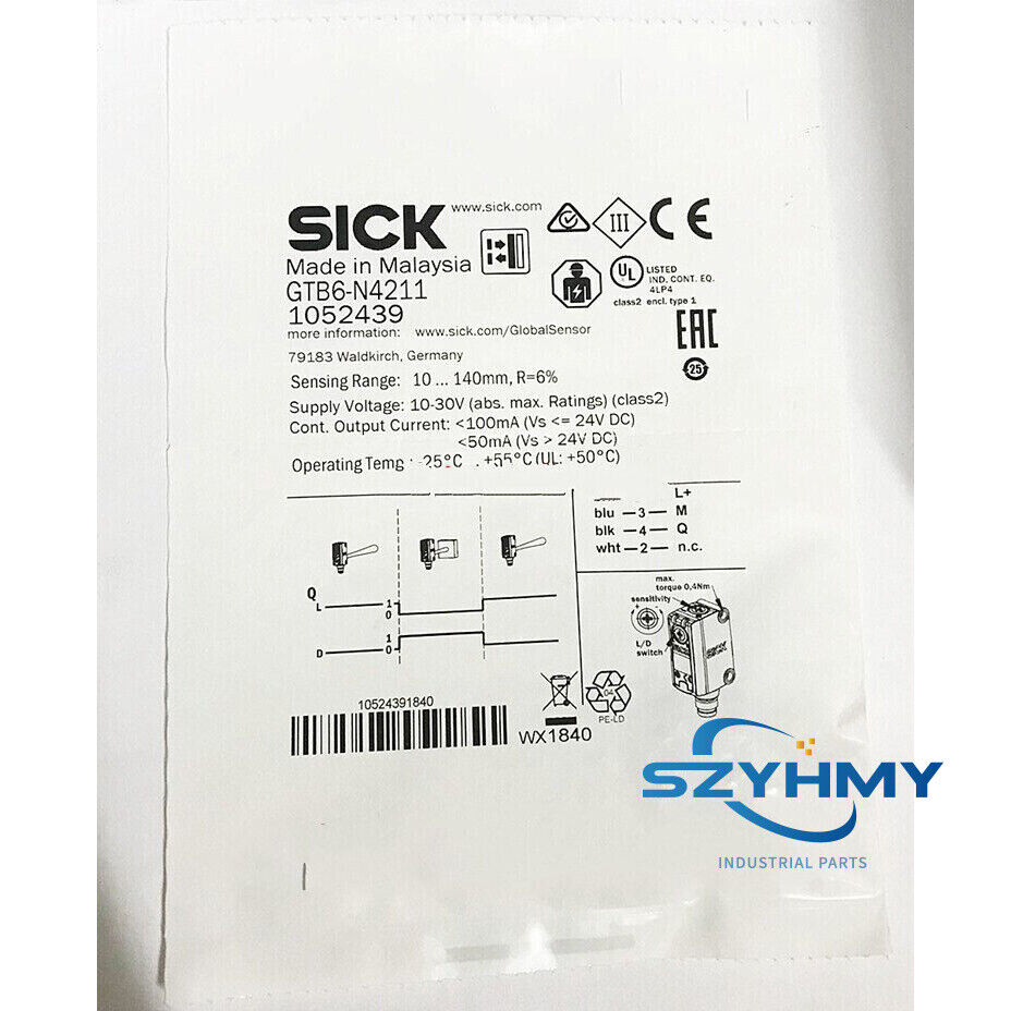 SICK GTB6-N4211 Photoelectric Switch Sensor - New Model - SICK
