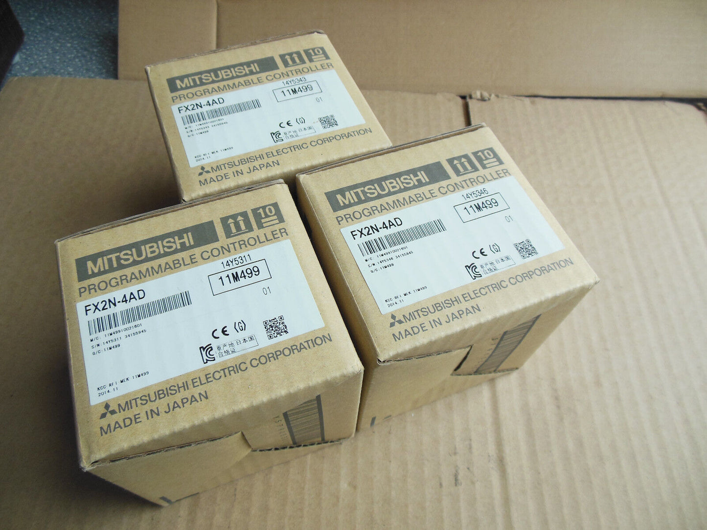 Mitsubishi FX2N-4AD PLC - New In Box - 1PC FX2N4AD - MITSUBISHI
