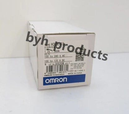 OMRON PLC Twin Timer H3CR-F8 100-240V AC - New in Box - OMRON PLC
