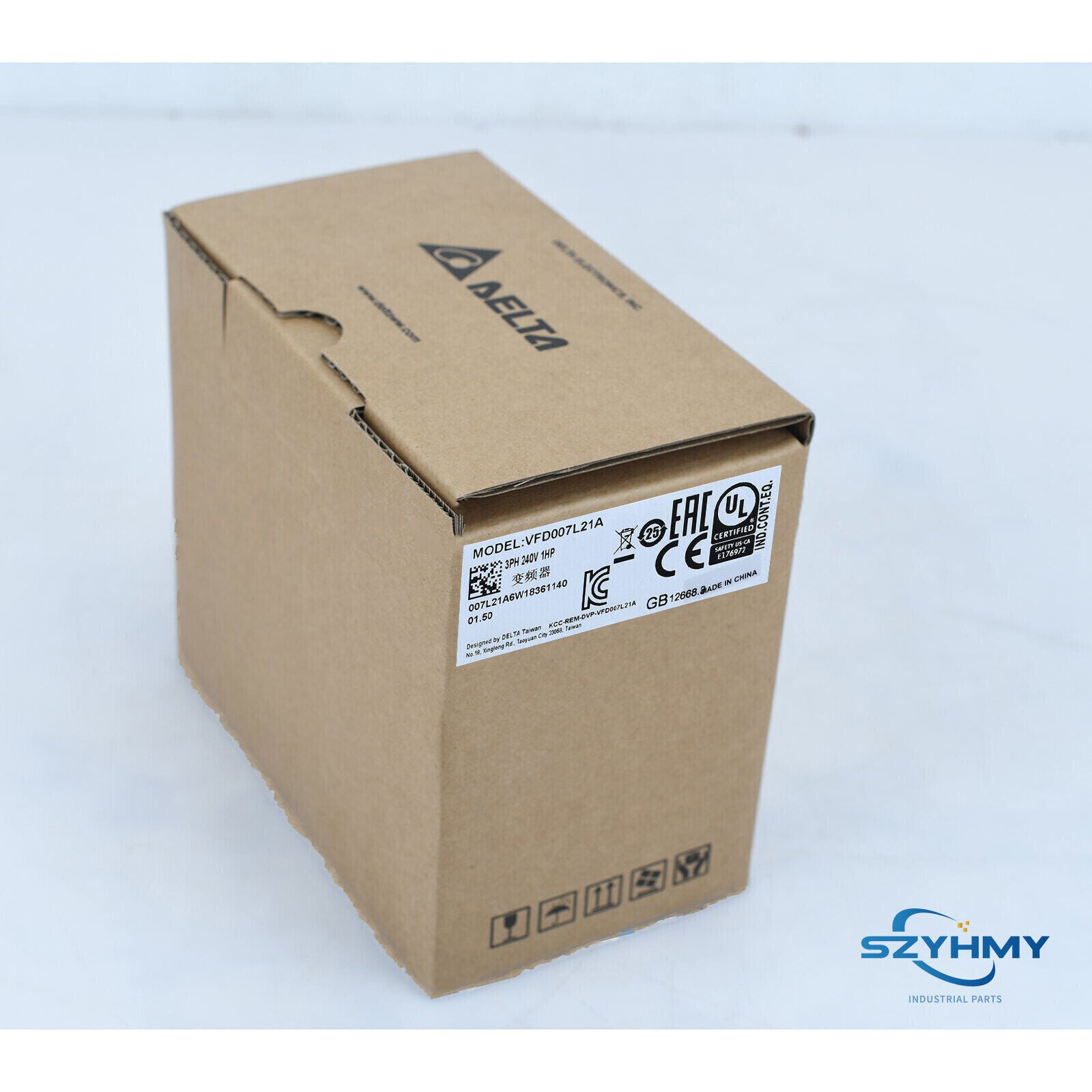 Delta VFD007L21A 0.75KW Frequency Converter 220V - 1PCS - DELTA