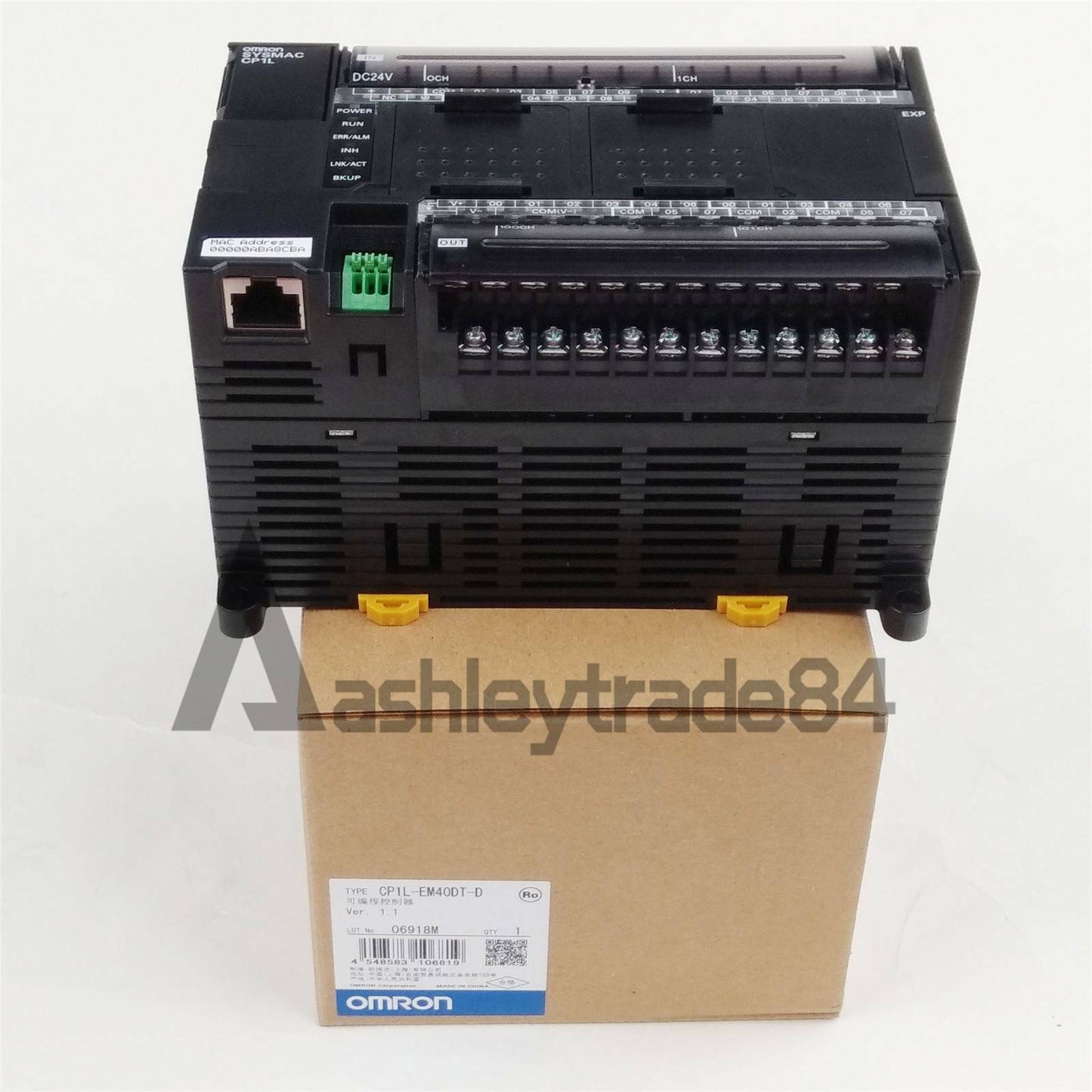 OMRON PLC CP1L-EM40DT-D: Reliable Automation Control System - OMRON