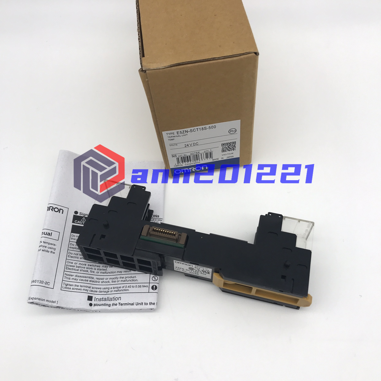 Omron E5ZN-SCT18S-500 Temperature Controller Module - 1PC NEW - OMRON