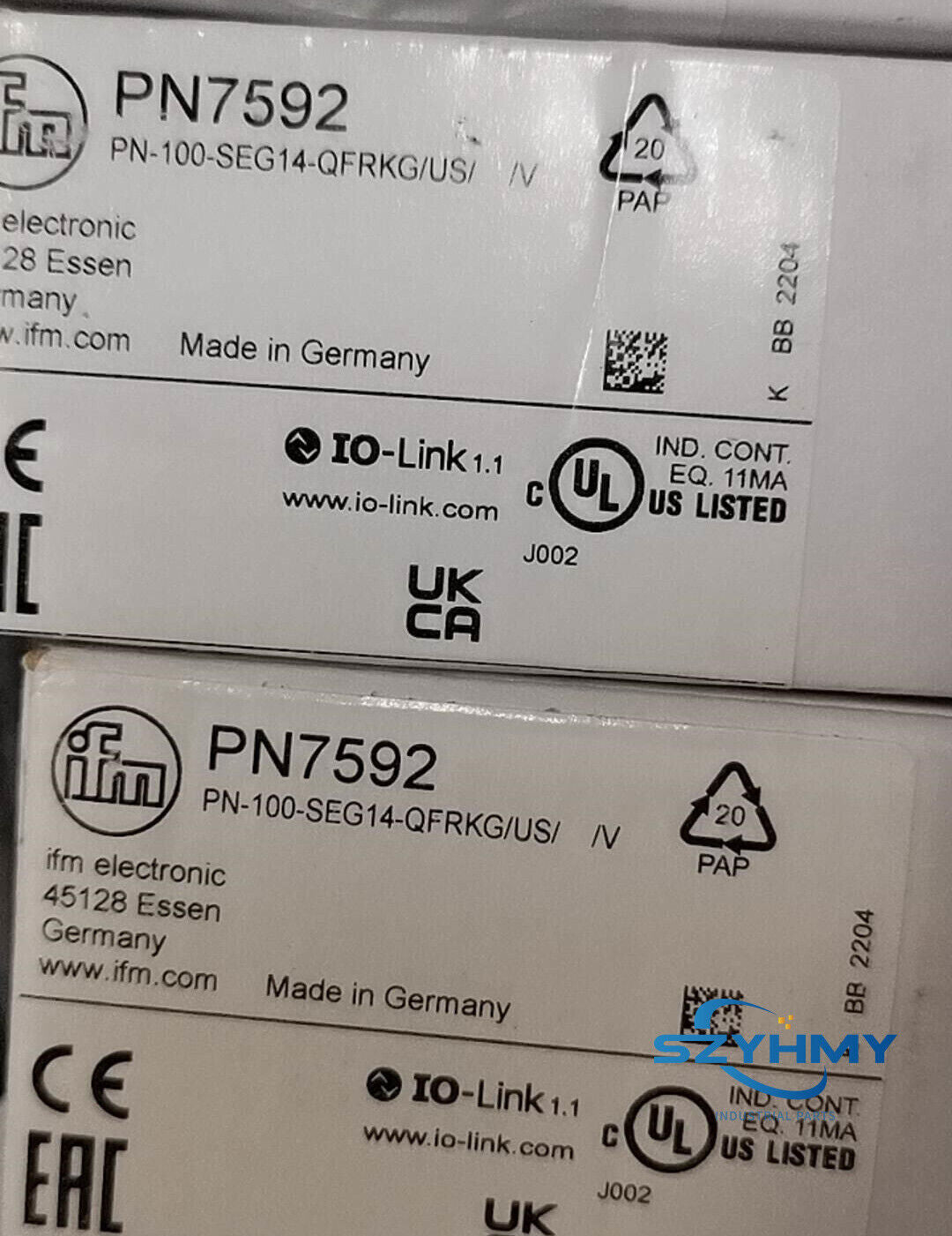 IFM PN7592 Pressure Sensor - High Precision and Reliable Performance - IFM