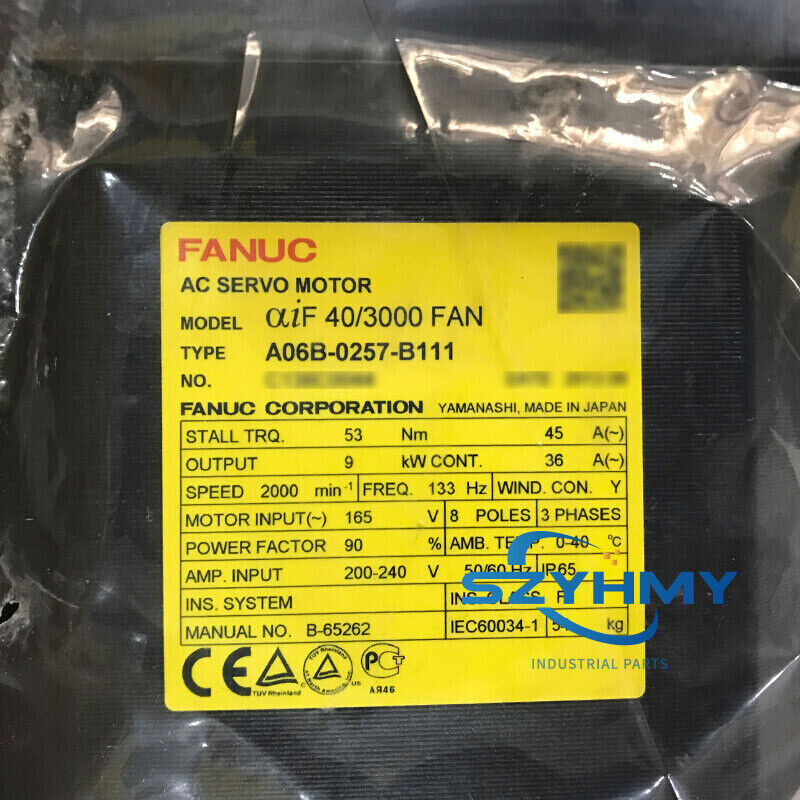 FANUC A06B-0257-B111 Servo Motor New in Box - FANUC