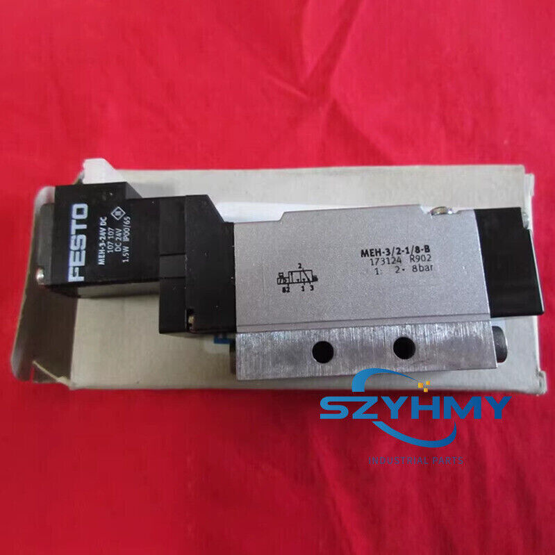Festo MEH-3/2-1/8-B 173124 Solenoid Valve - 1pc New & Efficient - FESTO