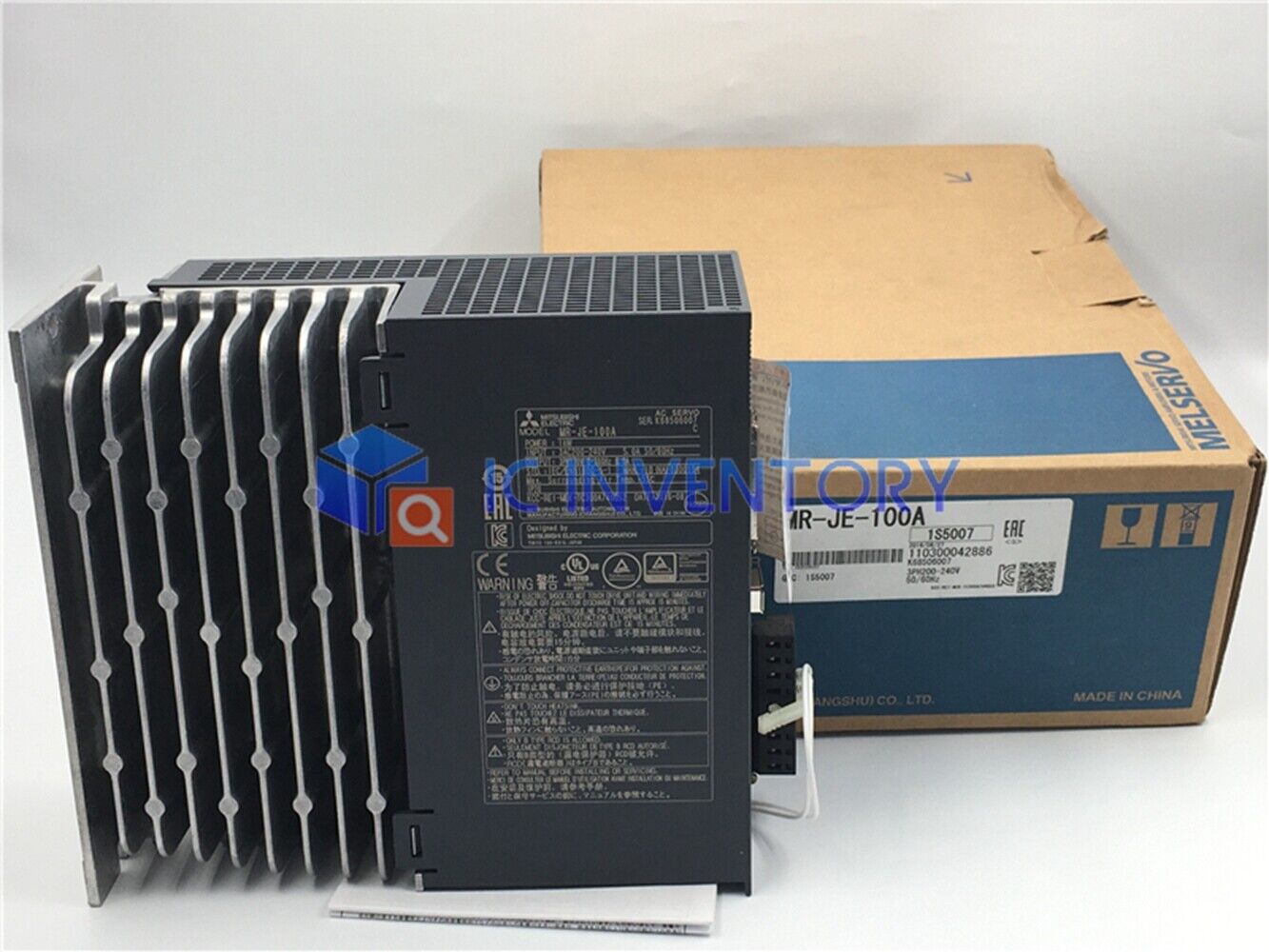 Mitsubishi MR-JE-100A Servo Amplifier - Brand New in Box - MITSUBISHI