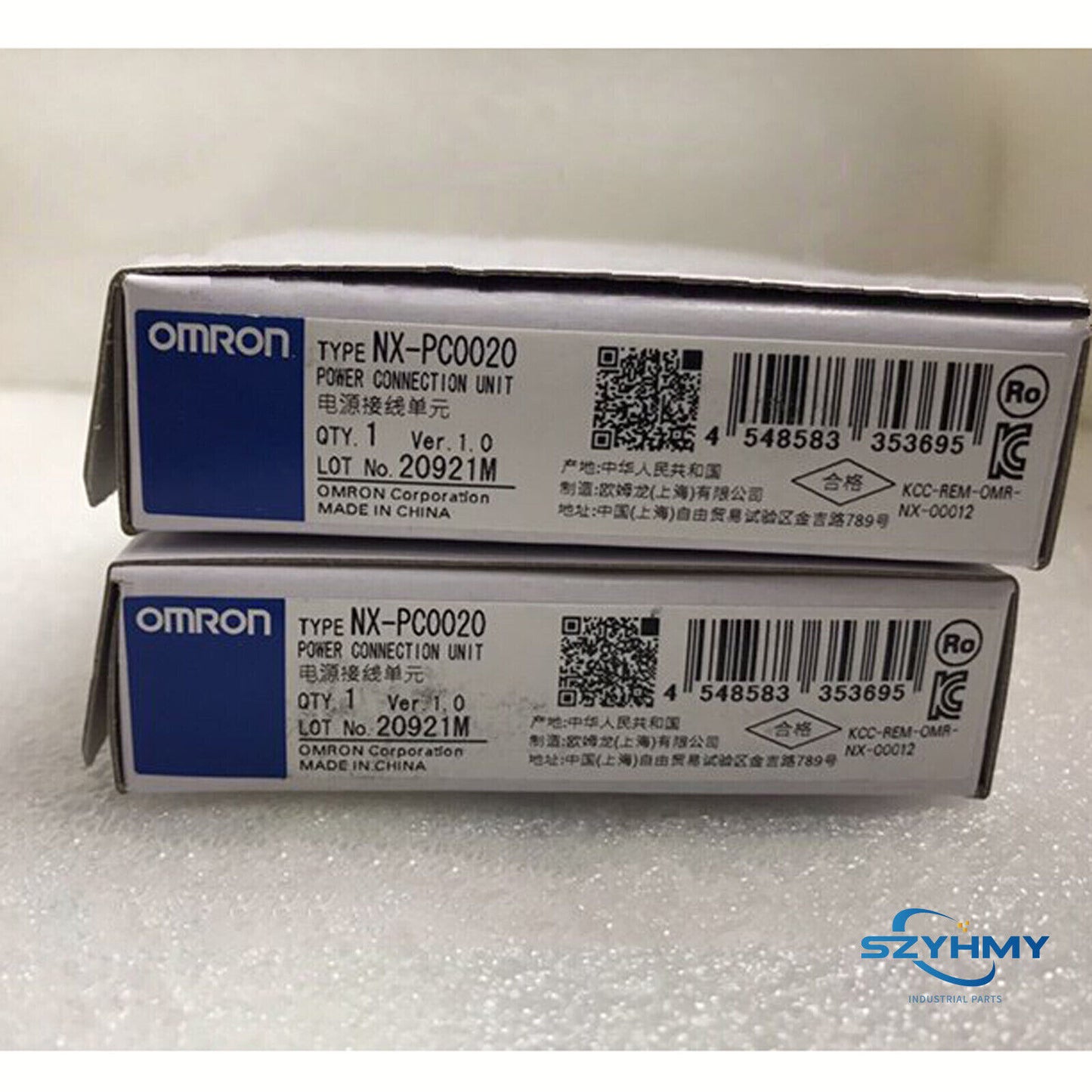 Omron NX-PC0020 Power Connection Unit - 1 Piece - OMRON