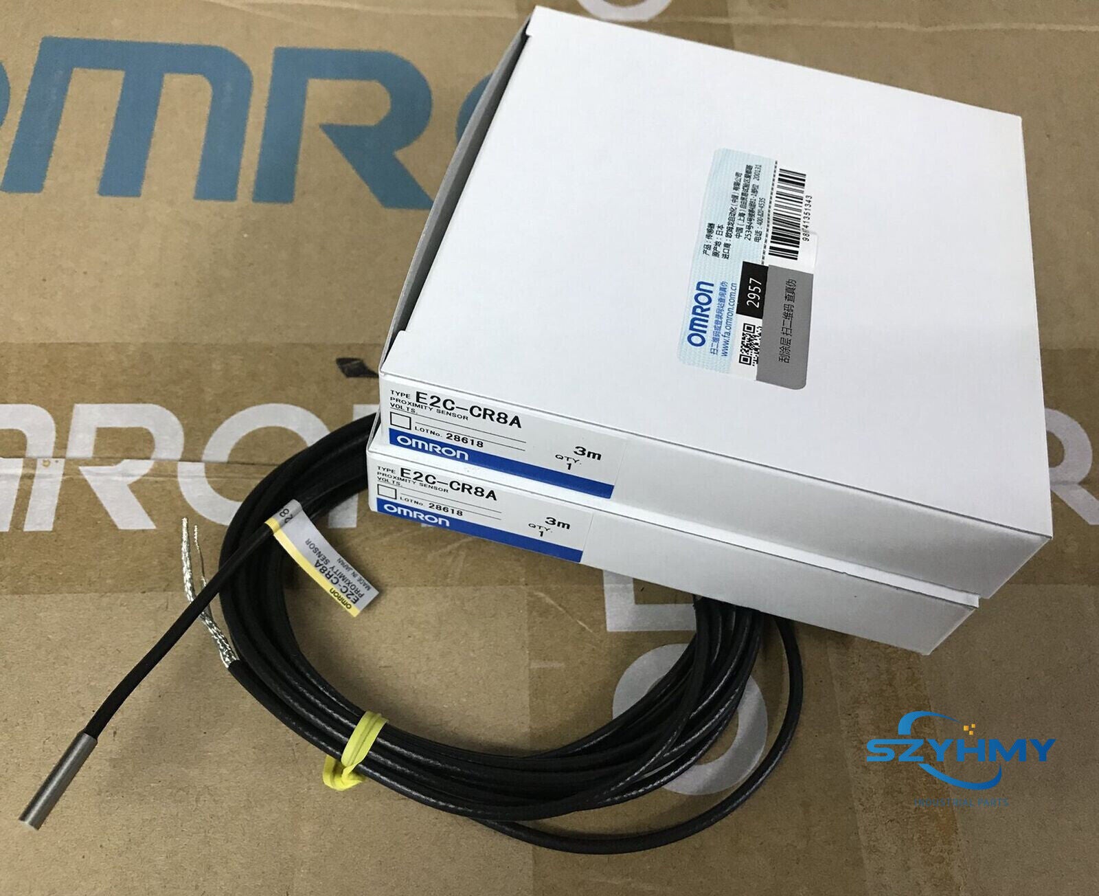 Omron E2C-CR8A Proximity Switch - 1 Piece New Sensor - OMRON