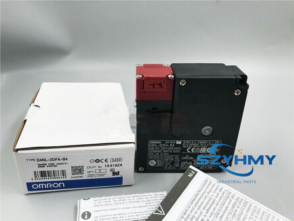 Omron D4NL-2DFA-B4 Locking Safety Door Switch - Enhanced Security - OMRON