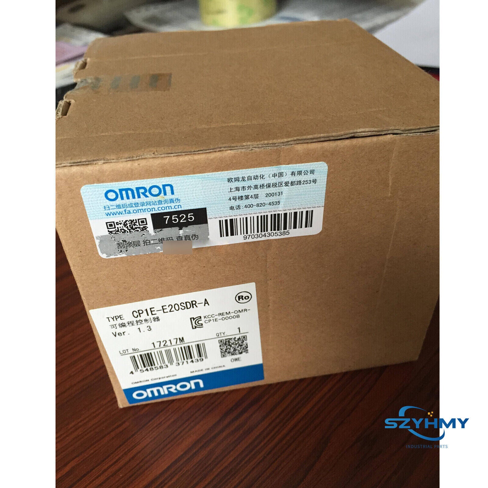 Omron CP1E-E20SDR-A Programmable Logic Controller - 1pc New - OMRON