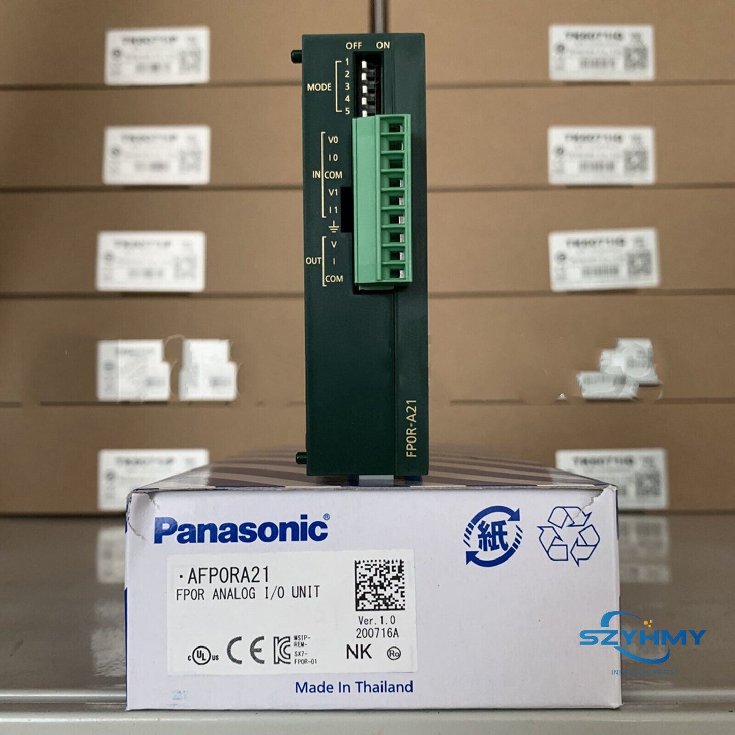 Panasonic AFP0RA21 FP0R-A21 Analog Module for Control Systems - PANASONIC