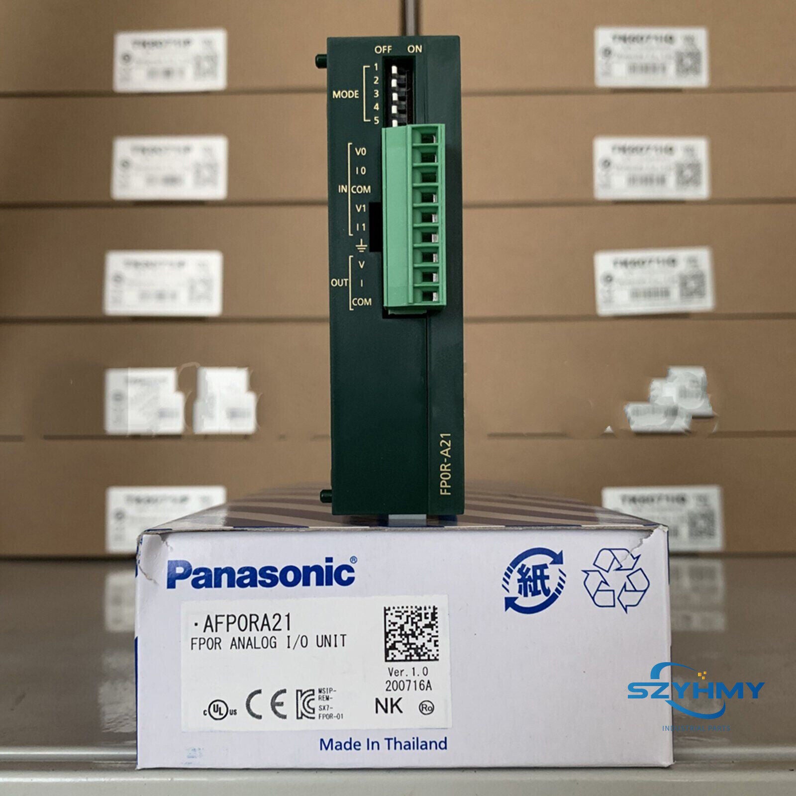 Panasonic AFP0RA21 FP0R-A21 Analog Module for Control Systems - PANASONIC