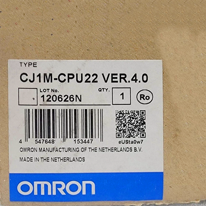 Omron CJ1M-CPU22 New CPU Unit - 1PC in Original Box - OMRON