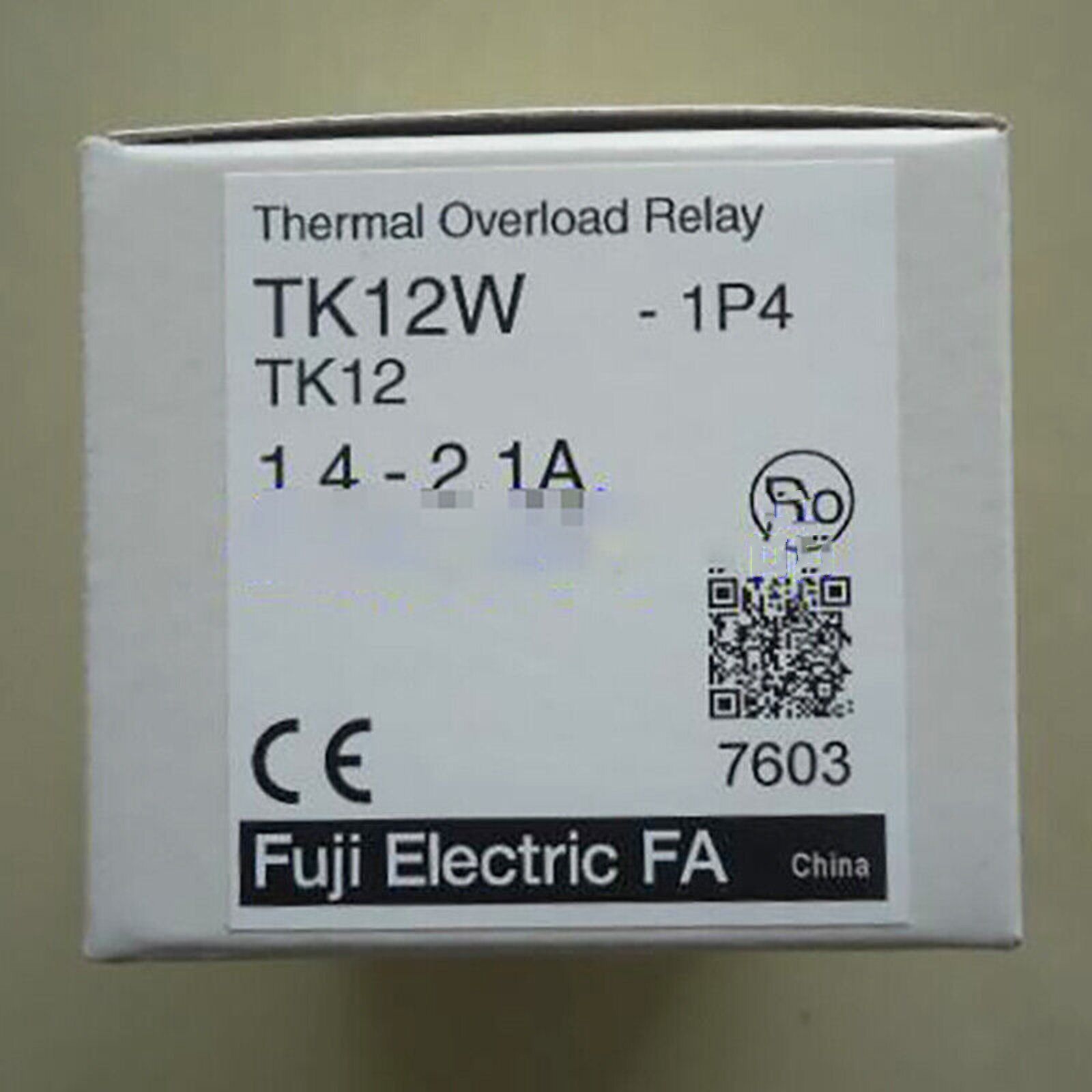 FUJI TK12W Thermal Overload Relay 1.4-2.1A - New in Box - FUJI