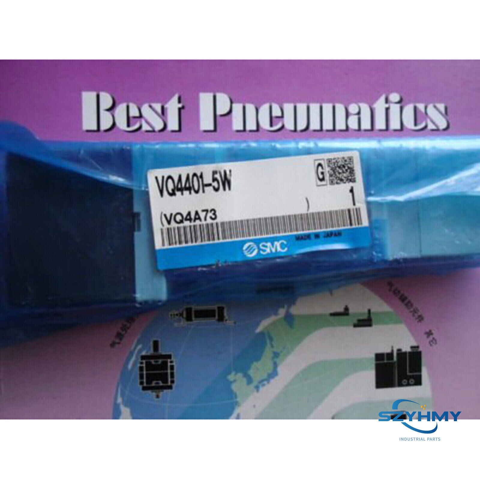 SMC VQ4401-5W Solenoid Valve - 1PC New VQ44015W Model - SMC