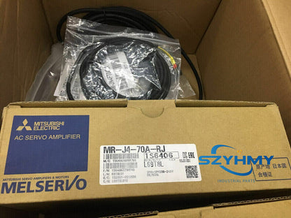 1PC New Mitsubishi MR-J4-70A-RJ Servo Drive with Box - MITSUBISHI