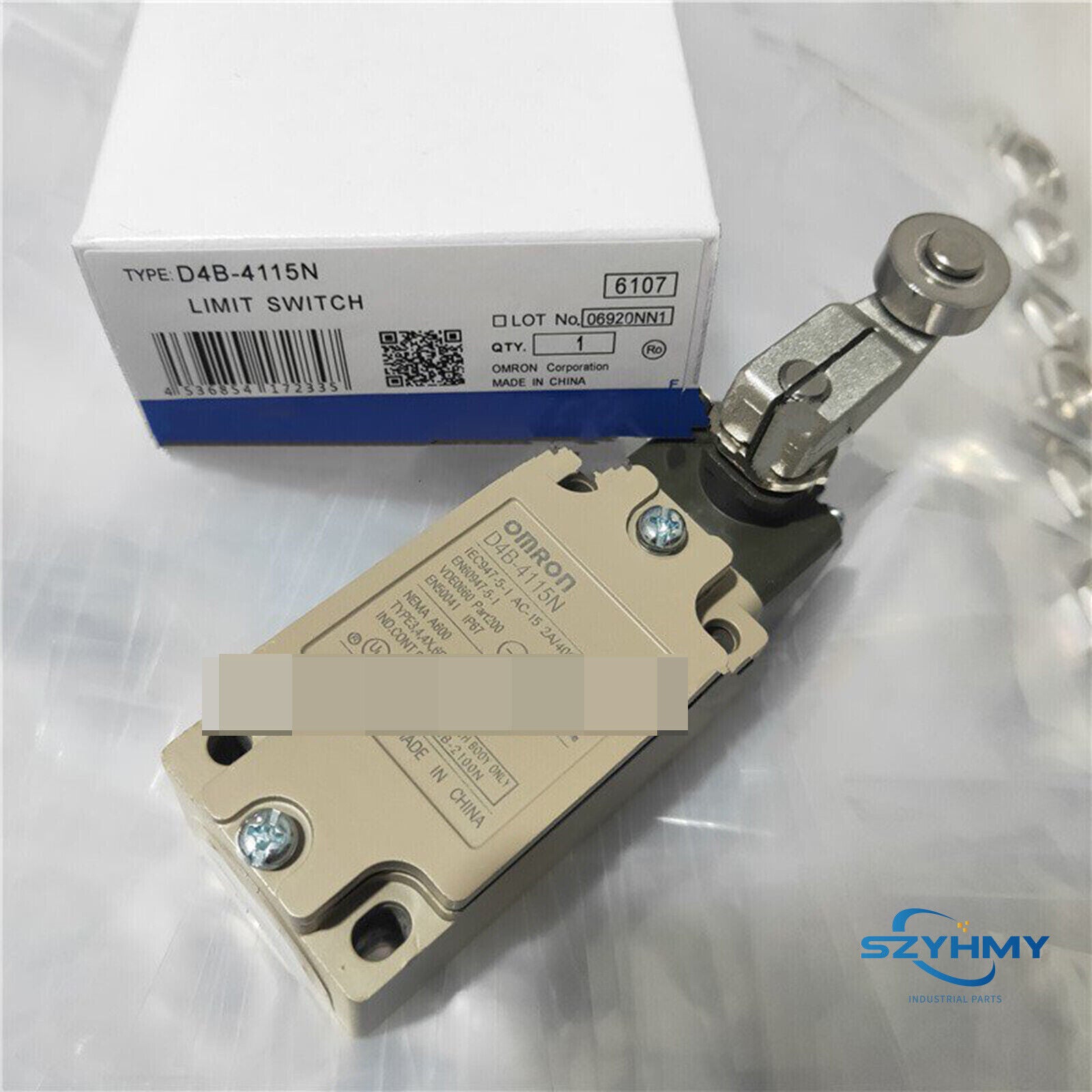 Omron D4B-4115N Limit Switch - Reliable Performance for Automation - OMRON